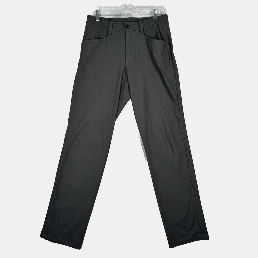 Lululemon Pants Men 32 Gray ABC Classic Fit Trouser Performance Athletic Workout